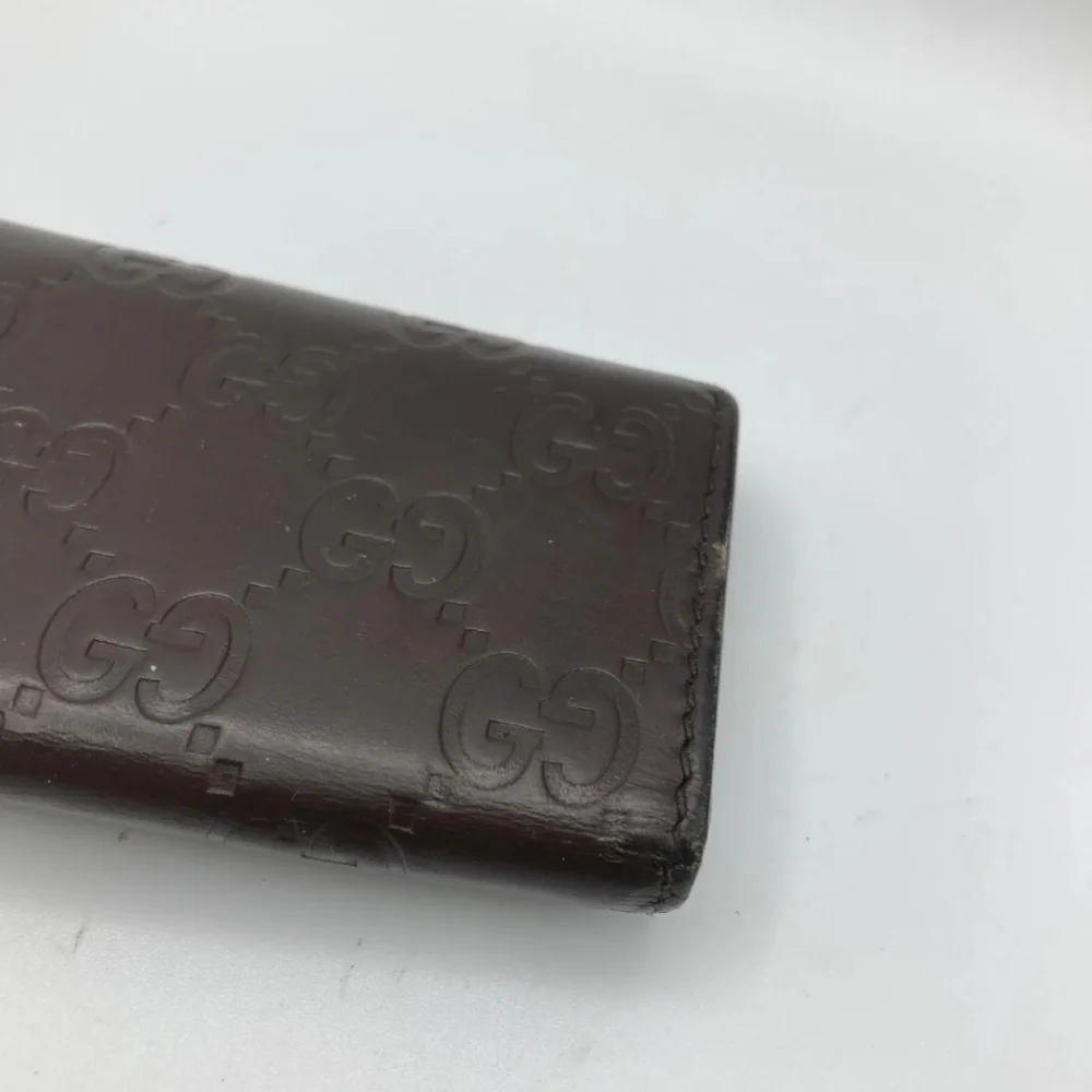 🤎🔹️GUCCI🔹️  Key case holder GG Cow Leather  Guccissima Brown ✨️